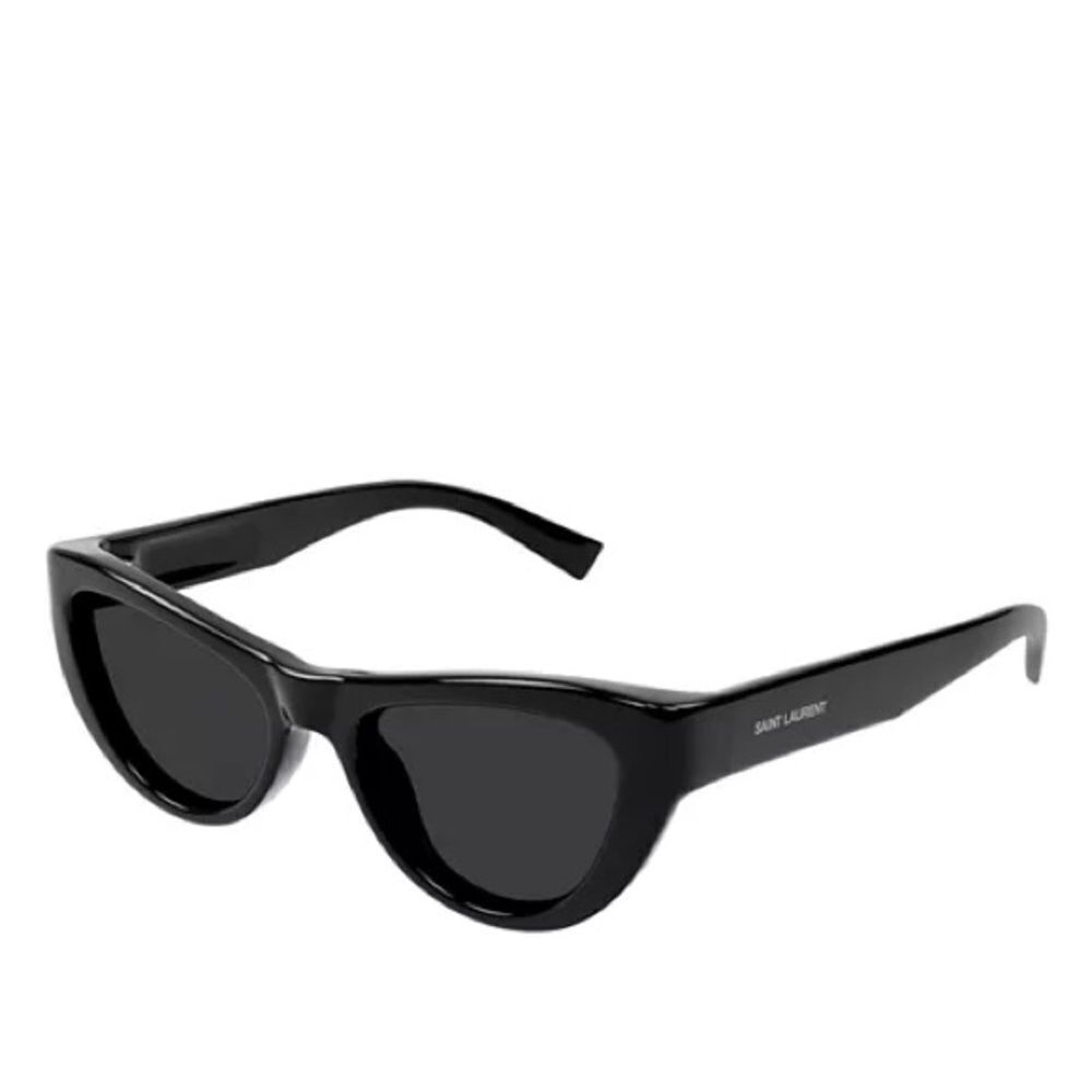 SAINT LAURENT Script Cat Eye Sunglasses, 53mm - Picture 3 of 14